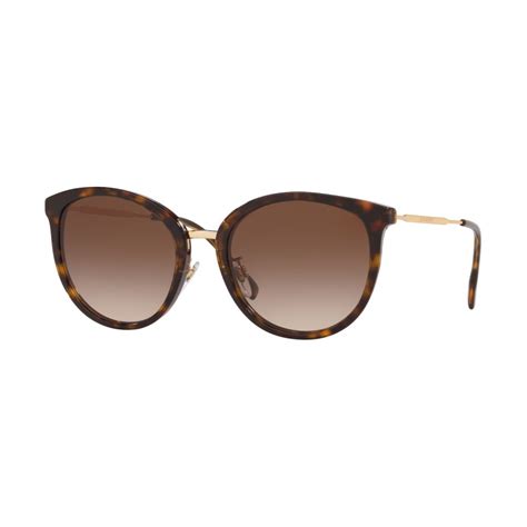 BURBERRY BE 4289D 300213 Dark Havana Plastic Round .